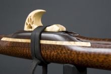 Snakewood Native American Flute, Minor, Low F-4, #E19C